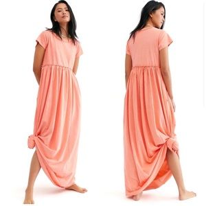 Free People Carissa Tee Dress Small